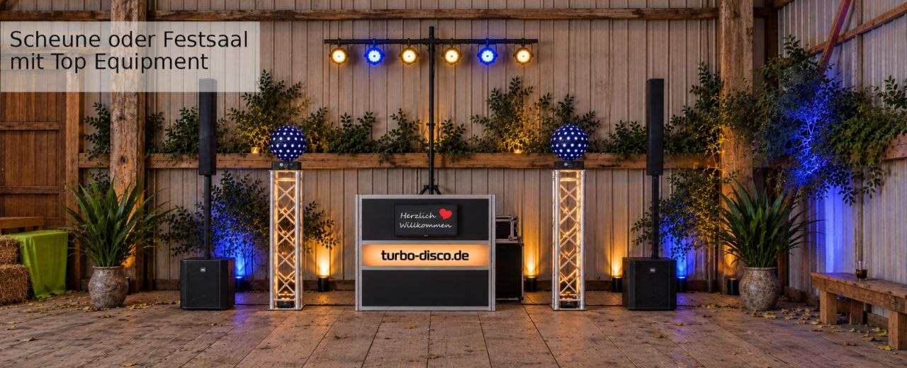 Profi-DJ- und Tontechnik von Turbo Disco