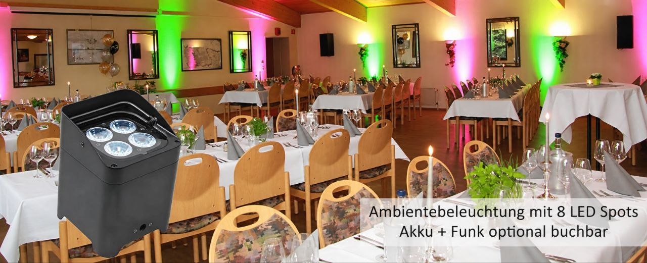 Turbo Disco mit LED-Lichtshow